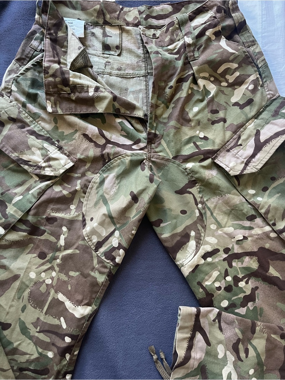 Men's Tactical Cargo Pants - Camouflage Green